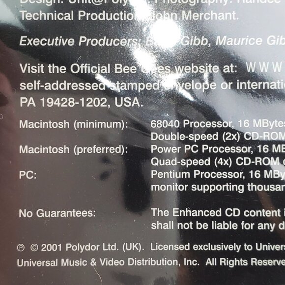 Bee Gees This Is Where I Came In CD Enhanced 2001 Soft Rock Pop Sealed - Picture 5 of 9